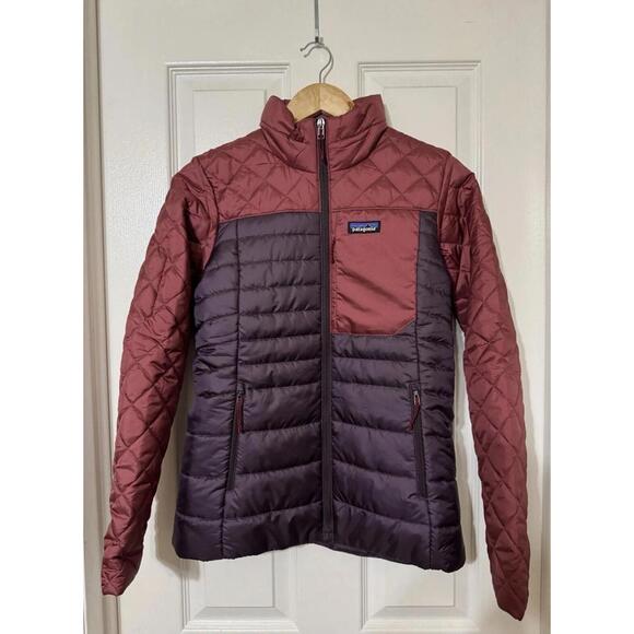 Patagonia Jackets & Blazers - Patagonia Women's XS Radalie Full-Zip Quilted Insulated Jacket Obsidian Plum NEW